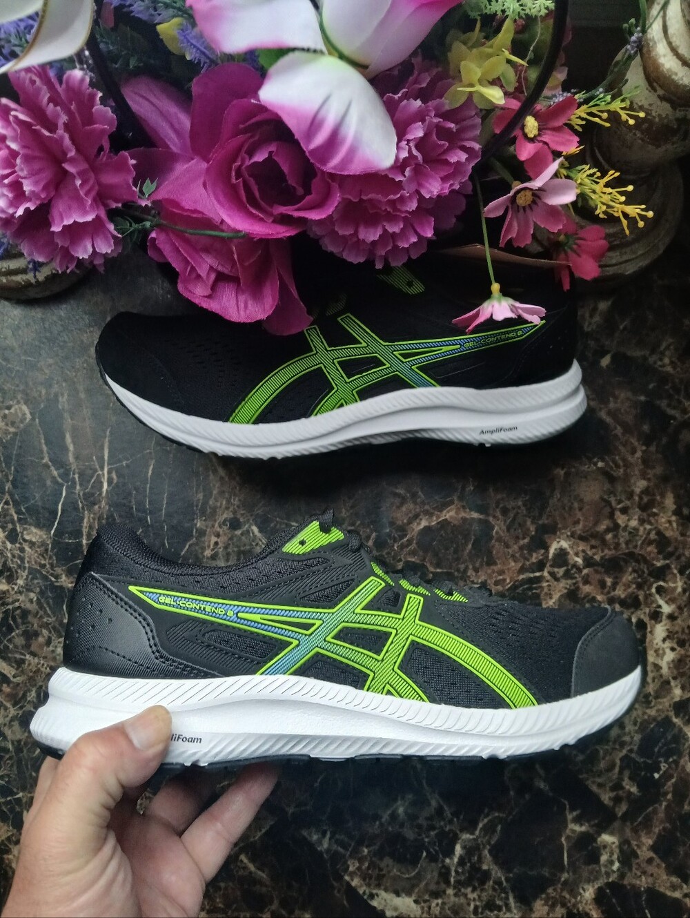 Asics Gel-Contend 8 Comfort/Athletic Lifestyle Shoes Size 8 Men/9.5 Women
